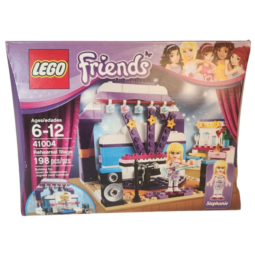 2013 LEGO Friends Rehearsal Stage 41004 New Open Box Sealed Contents